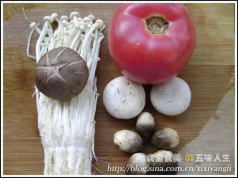 橄榄油菌菇番茄盅的做法(素菜-减脂抗衰老)