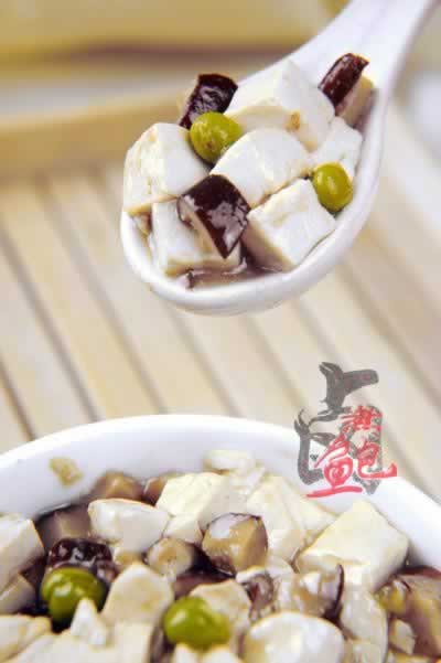 香菇豆腐的做法(素菜)
