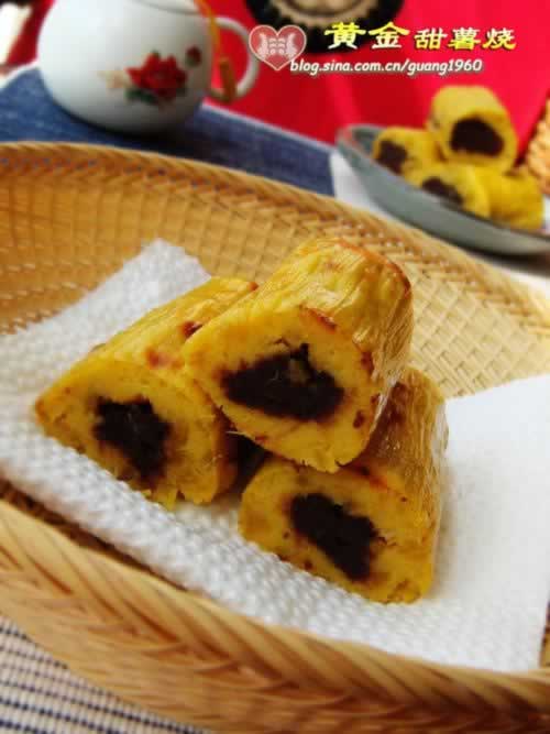 黄金甜薯烧的做法(受日本女性青睐的减肥低脂甜点)