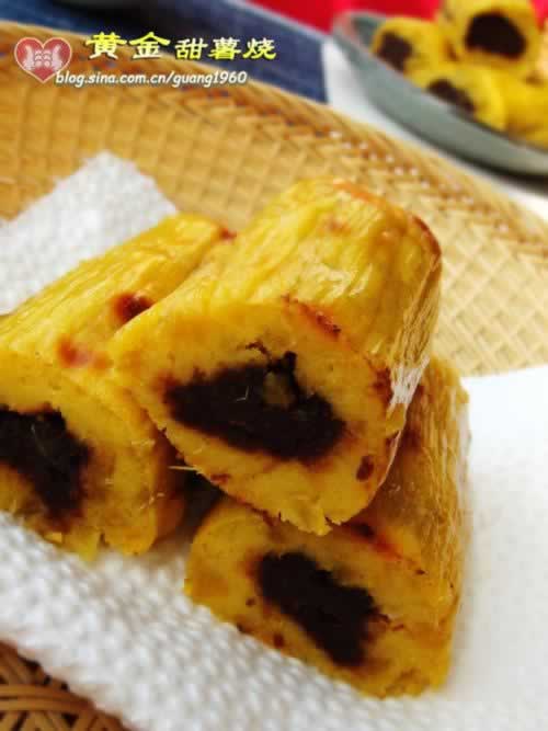 黄金甜薯烧的做法(受日本女性青睐的减肥低脂甜点)