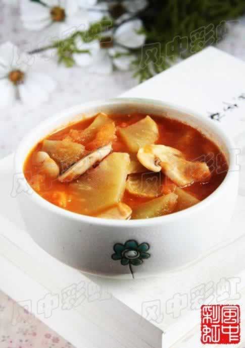 茄汁莴笋的做法(减肥食谱)