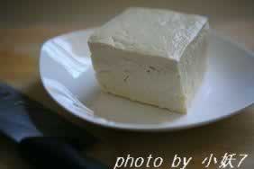 凉拌豉汁冻豆腐的做法(减肥菜)