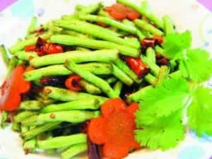 川式干煸豆角的做法