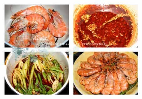 香辣盆盆虾的做法(四川小吃)