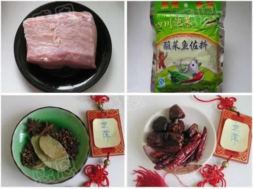 酸菜肉片的做法