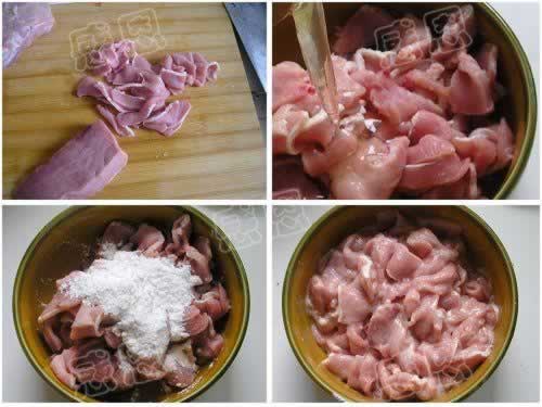 酸菜肉片的做法