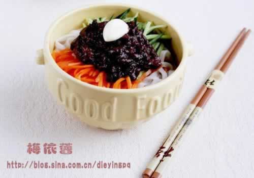 山东炸酱面的做法(早餐菜谱)