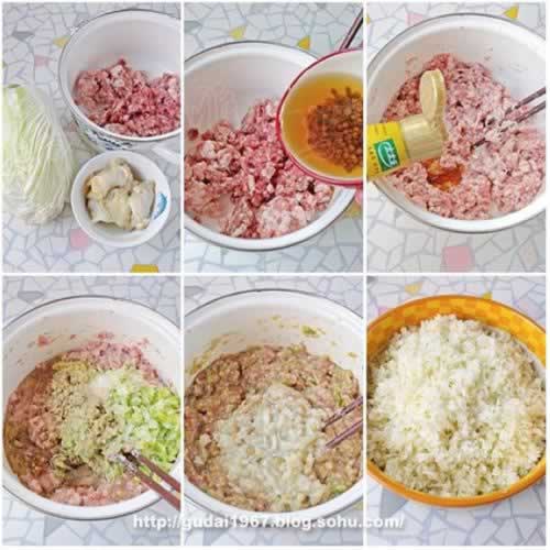 大白菜海螺水饺的做法(早餐菜谱)