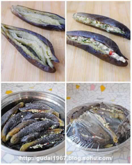 家常蒜茄子的做法(凉菜)