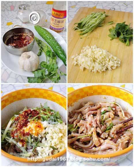 凉拌香辣猪肚的做法(凉菜)