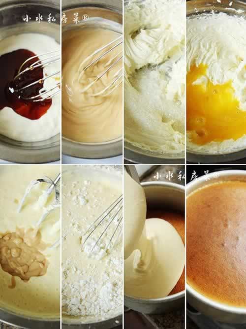 焦糖乳酪杏仁蛋糕的做法(甜品)