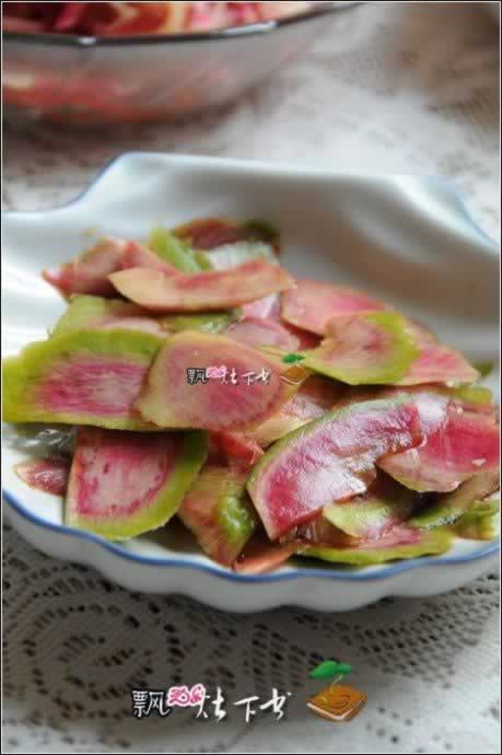 酱萝卜皮的做法(凉菜)
