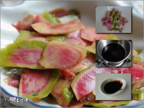 酱萝卜皮的做法(凉菜)