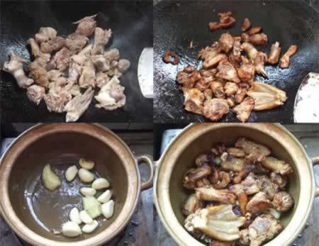 腐竹煲仔焖鹅的做法(荤菜)