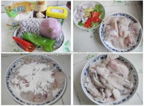 咸鲜回锅鱼片的做法(荤菜)