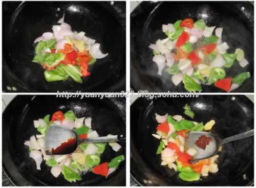 咸鲜回锅鱼片的做法(荤菜)