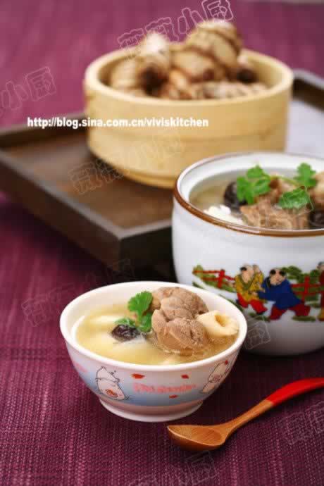 羊骨山药红枣汤做法(荤菜)