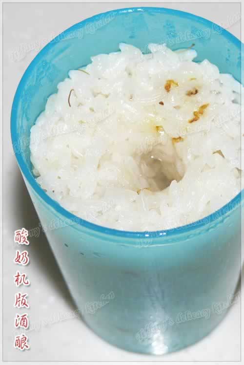 酸奶机版酒酿的做法(甜点)