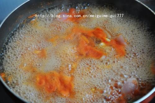 蕃茄烩牛肉的做法(荤菜)