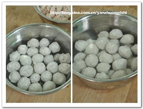 冬瓜蘑菇鱼丸汤的做法(荤菜-纯手工制作湖北鱼丸)