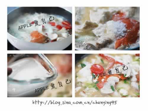 蘑菇豆腐海鲜汤的做法(海鲜家常菜-冬天餐桌上人气贼旺的一道开胃汤)