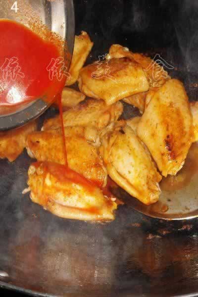炒锅版的金牌BBQ鸡翅的的做法(荤菜)
