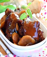 姜醋猪脚怎么做姜醋猪脚的做法的做法