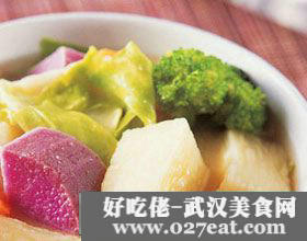 洋葱椰菜红萝卜土豆汤怎么做洋葱椰菜红萝卜土豆汤的做法的做法