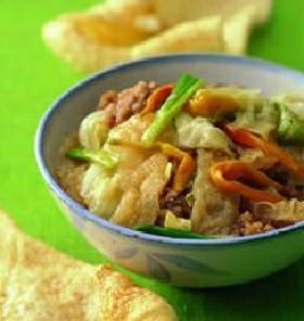 猪皮卤高丽菜的做法 猪皮卤高丽菜怎么做的做法