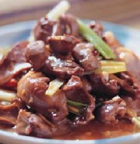葱爆猪心的做法 葱爆猪心的做法