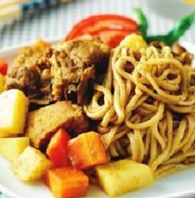 咖哩猪肉烩面的做法 咖哩猪肉烩面怎么做的做法