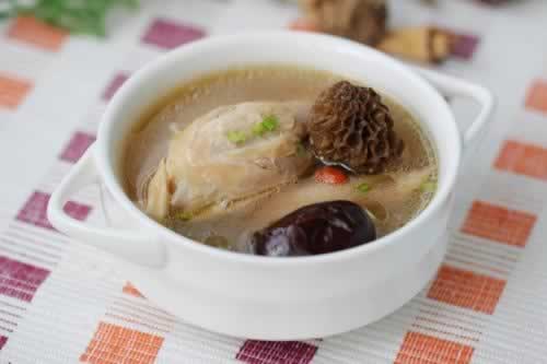 羊肚蘑炖鸡的做法(经典东北菜)