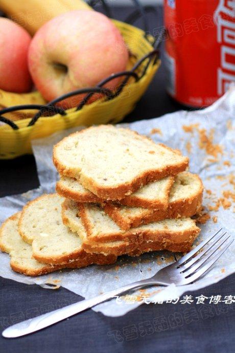 香蕉乳酪蛋糕的做法(早餐菜谱)