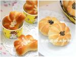 芝士花形面包vs蜜豆芝士面包的做法的菜谱,图解详细步骤的做法