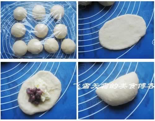 芝士花形面包vs蜜豆芝士面包的做法(早餐菜谱)