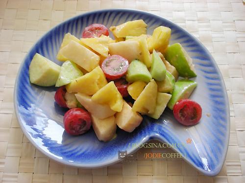 水果蔬菜总会沙拉的做法