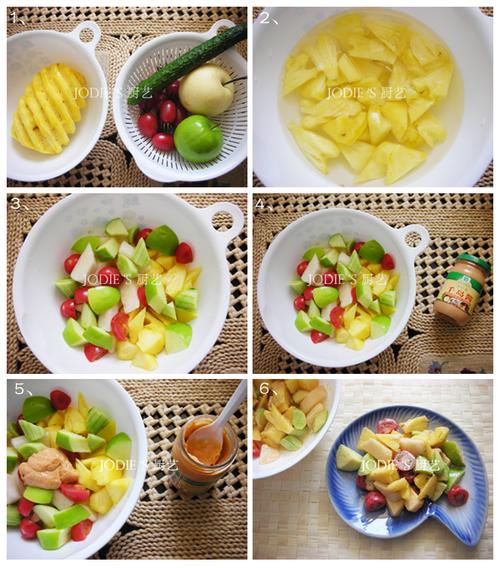 水果蔬菜总会沙拉的做法