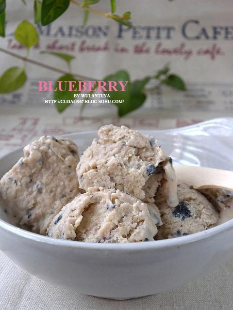 蓝莓冰激凌的做法(冰淇淋)