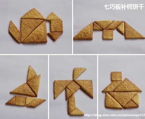 高钙七巧板饼干的做法(好吃补钙的零食)