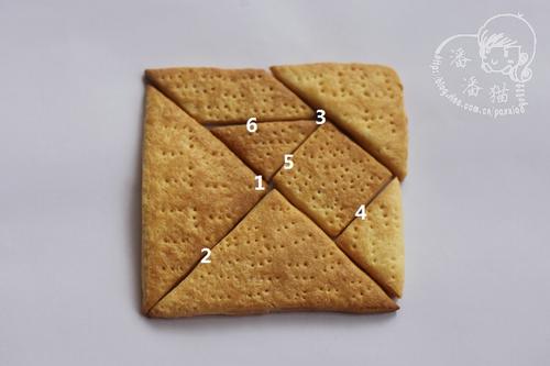 高钙七巧板饼干的做法(好吃补钙的零食)