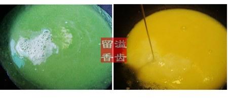 桂花太极双色泥的做法(营养细腻桂花奶香)