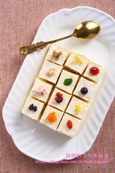 豆腐冻芝士蛋糕的做法(甜品)