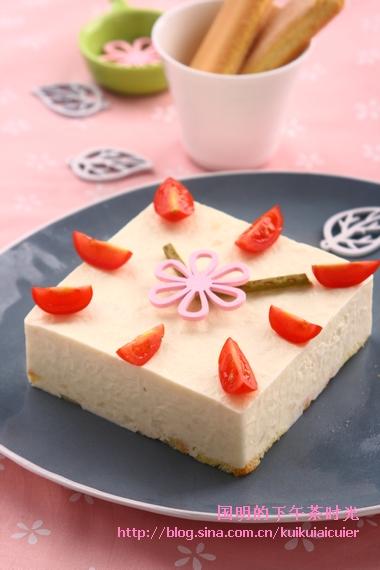 豆腐冻芝士蛋糕的做法(甜品)