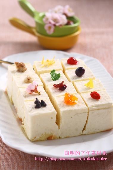 豆腐冻芝士蛋糕的做法(甜品)