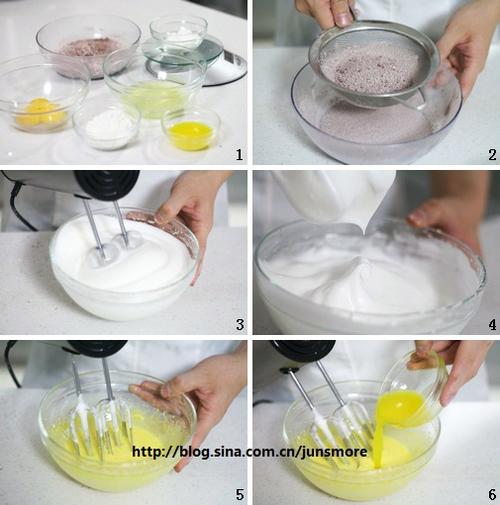 巧克力海绵蛋糕的做法(早餐菜谱-容易成功的分蛋海绵)