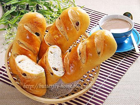 蜜豆酸奶面包的做法