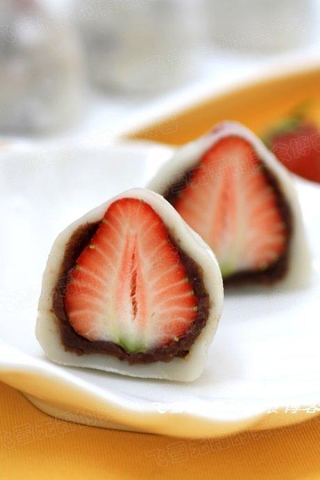 草莓大福的做法(草莓点心)