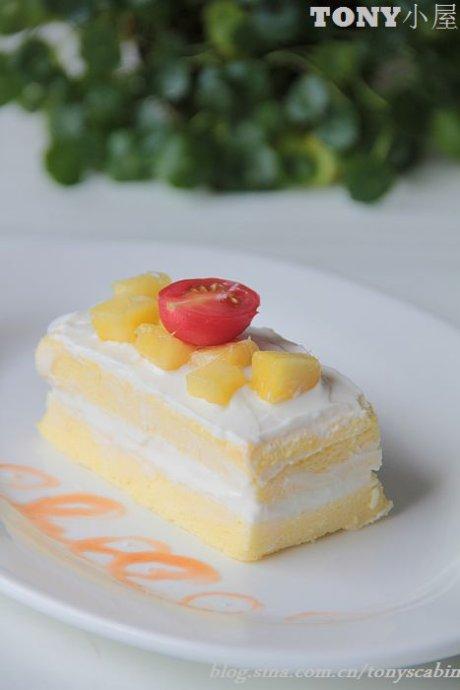 冰镇蒸蛋糕的做法(甜品)