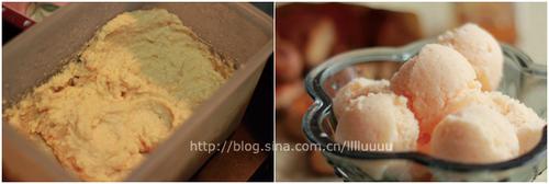 木瓜冰激凌的做法(甜品)