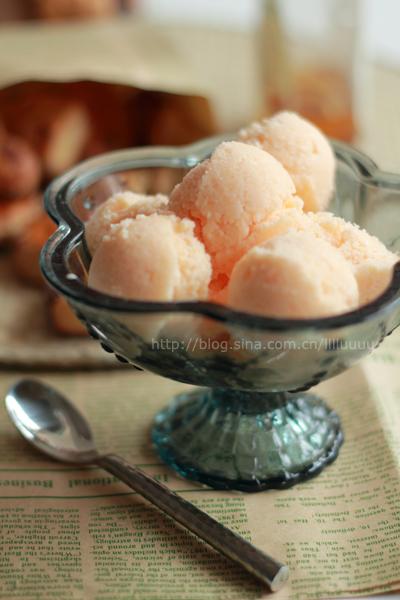 木瓜冰激凌的做法(甜品)